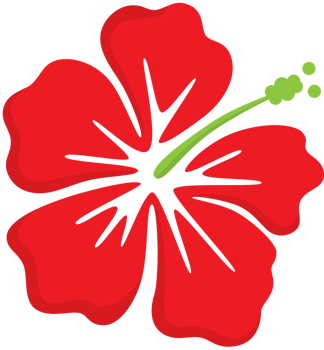 Polynesian flower vector
