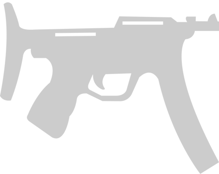 submachine gun vector