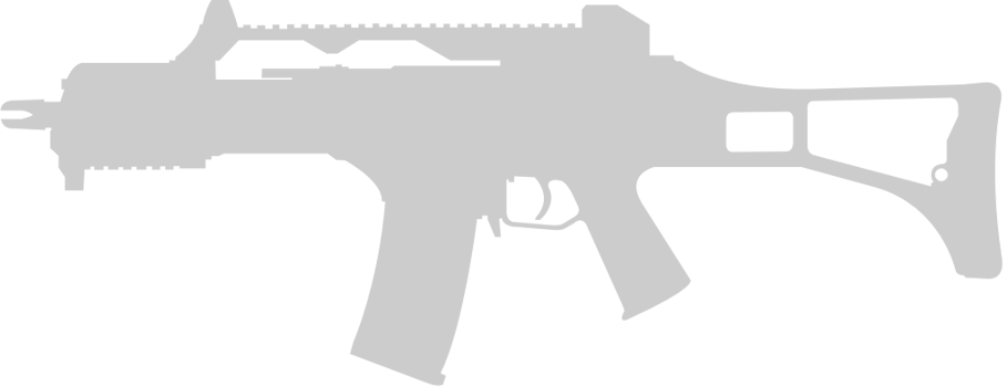 submachine gun vector