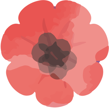 Flower watercolor vector
