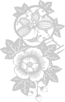 Japanese flower vector