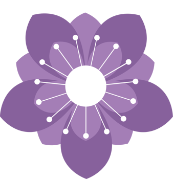 Flower blossom vector