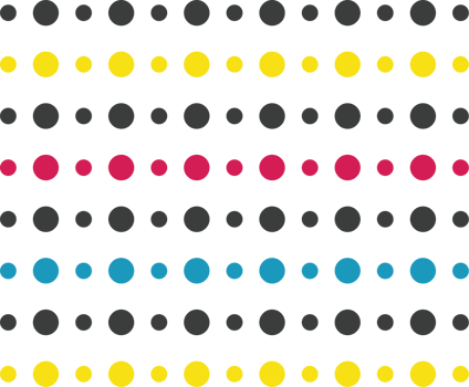 Geometry dot pattern vector