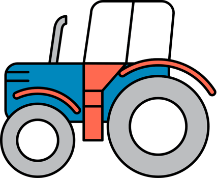 tractor vector