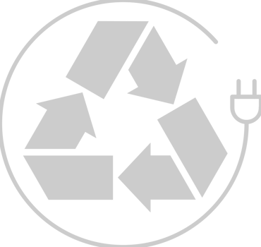 Electronic Recycling Icon vector