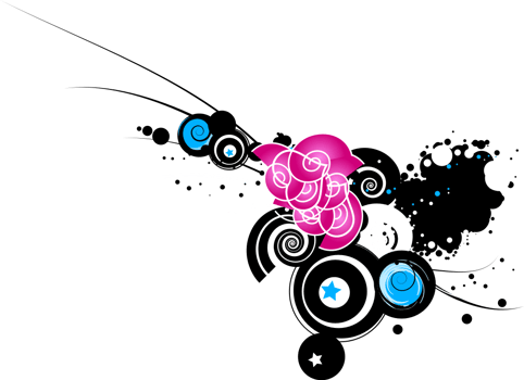 Graffiti decoration vector