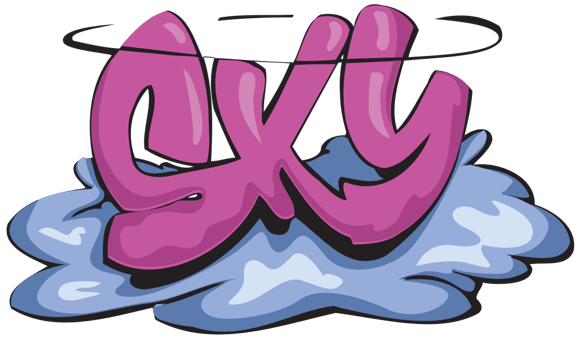 Graffiti typography vector