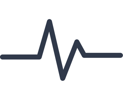 Heart monitor beat vector