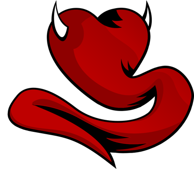 Heart tattoo vector