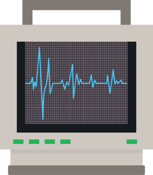 Heart monitor vector