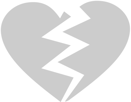 Heart broken vector