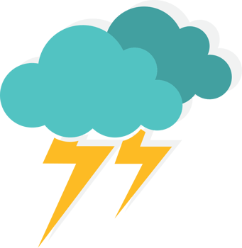 Lightning vector