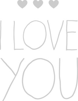 Love typography vector