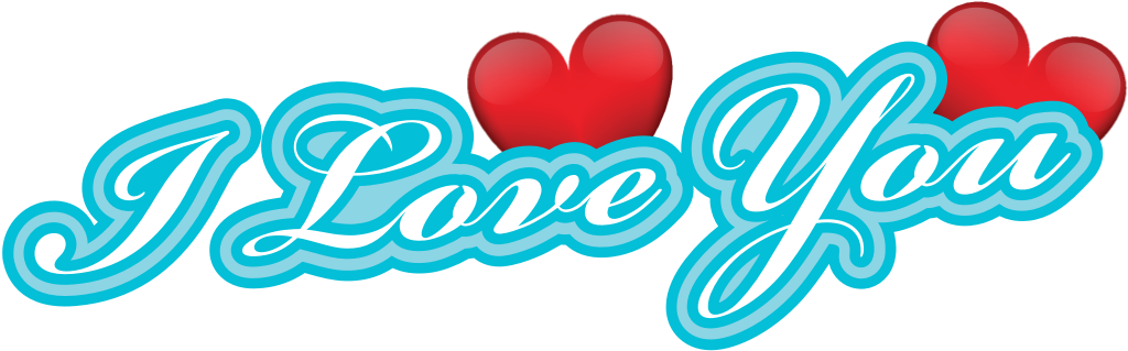 Love typography vector