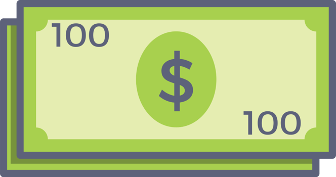 Money cash vector