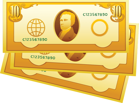 Money cash vector