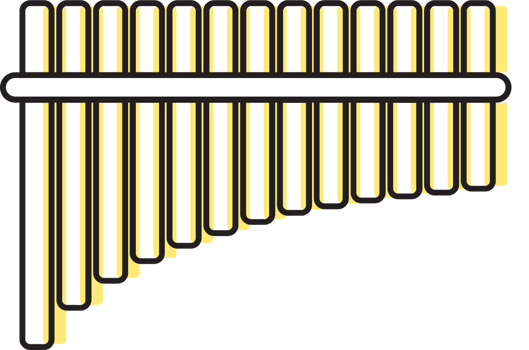 Music instrument xelophone vector