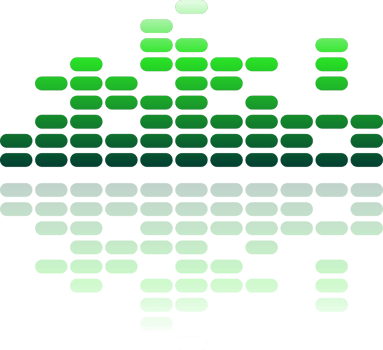 Music equalizer vector