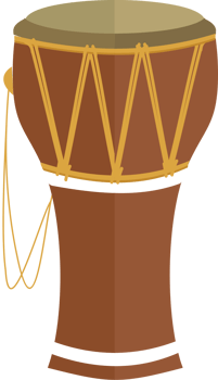 Conga percussion vector