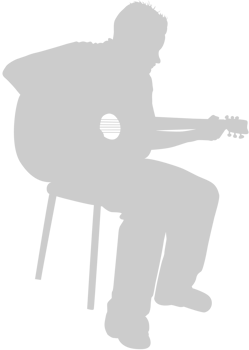 Guitar player vector