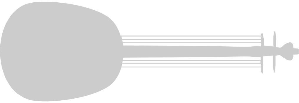 Music instrument banjo vector