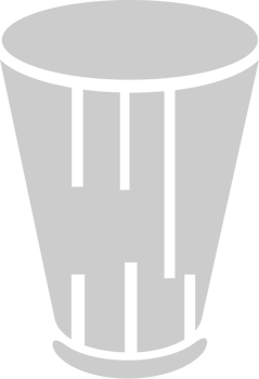 Music instrument djembe vector