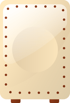 African drum vector