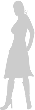 Dancing girl vector