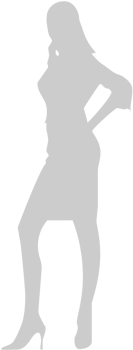 Dancing girl vector