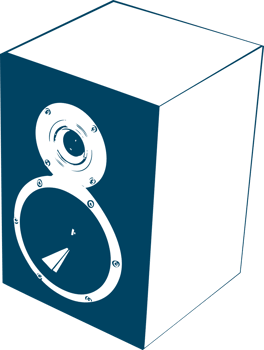 Music speaker vector