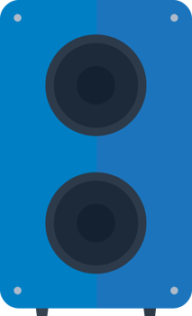 Music speaker vector