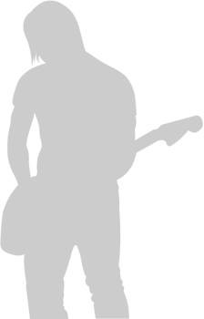 Music player guitarist vector