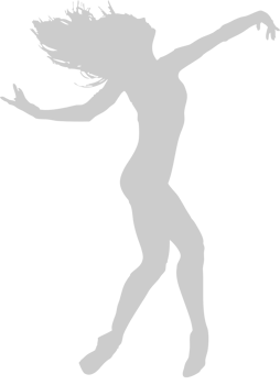 Sexy girl dancing vector
