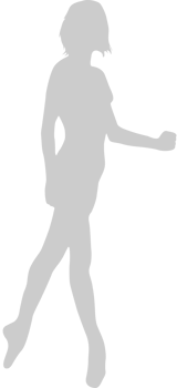 Dancing women vector