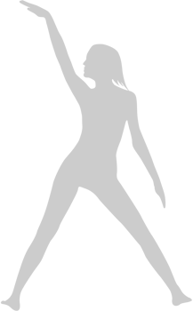Dancing women vector