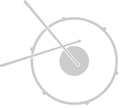Drum logo vector