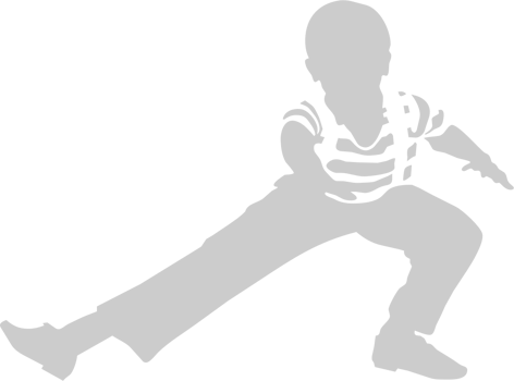 Dancing boy vector