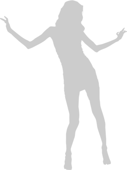 Sexy girl dancing vector
