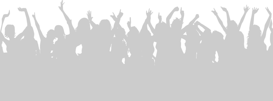 Dancing crowds vector