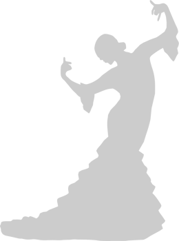 Flamenco dancer vector