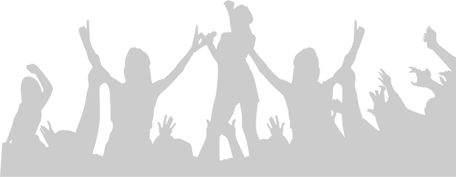 Party crowds vector