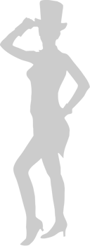 Sexy dancer vector