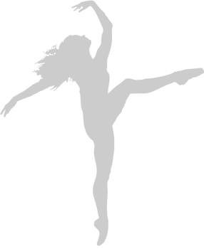 Ballerina dancing vector