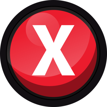 Cross sign vector