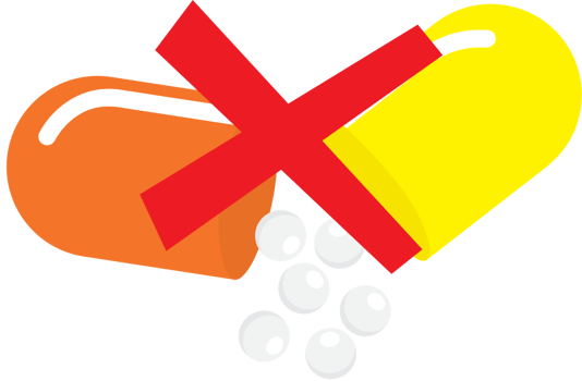 No drugs capsule vector