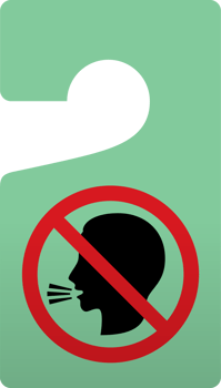 Do not disturb sign vector