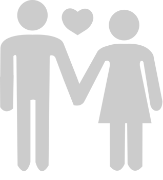Love couple vector