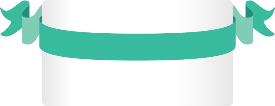 Ribbon card vector