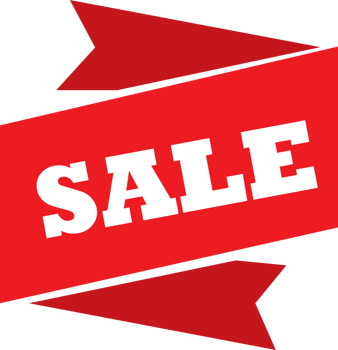 Promotion ribbon vector