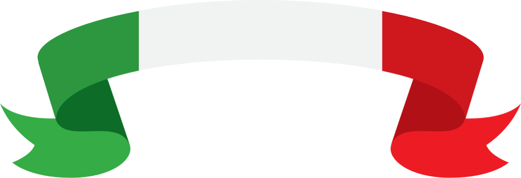 Italy ribbon vector